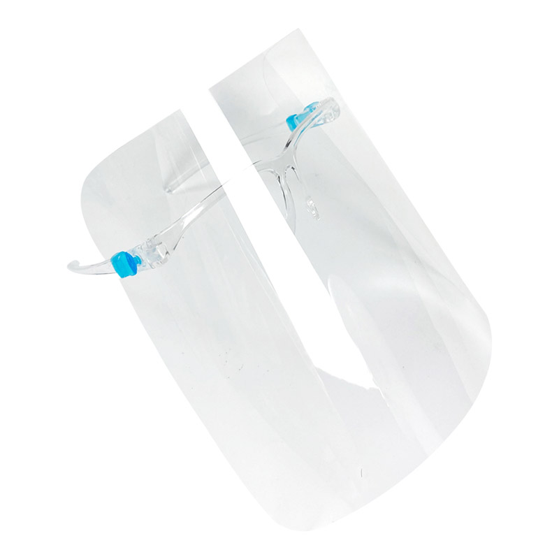 Wholesale Transparent Plastic Glasses Face Sheild Protective Isolation Faceshield