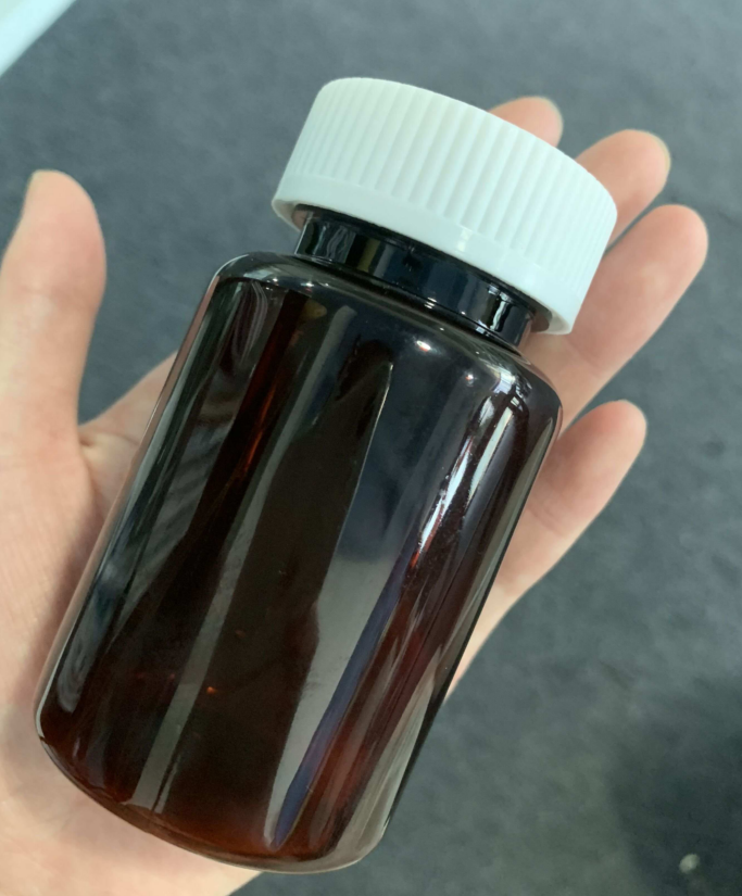 Capsule plastic pill bottles square pet bottle