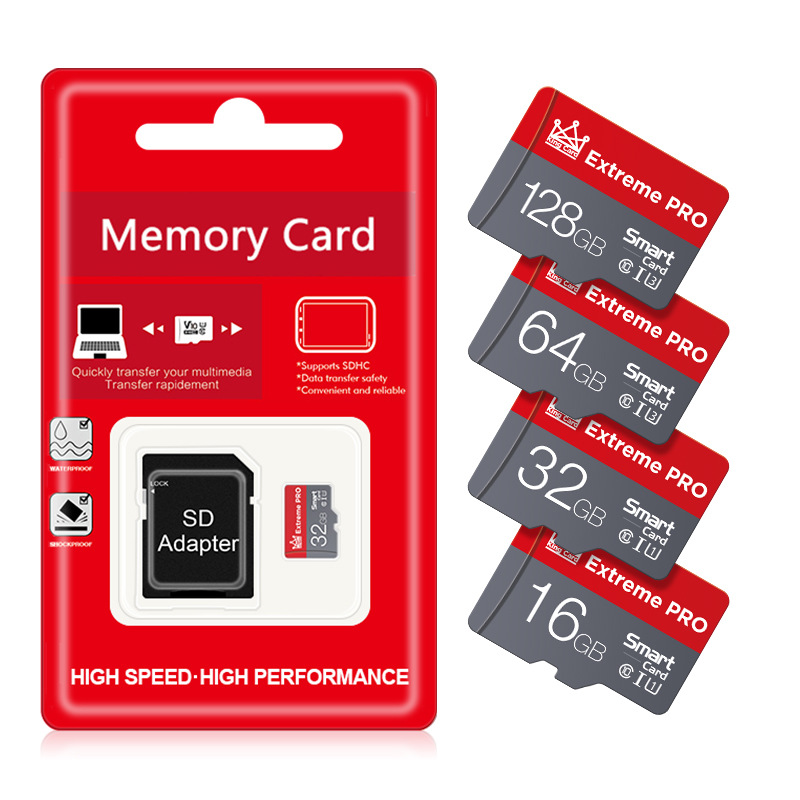 2022 Factory Cheap Prices Memory Sd Card Class 10 Fast with Plastic Box Package Taiwan 2GB 4GB 8GB 16GB 32GB 64GB 128GB Phone