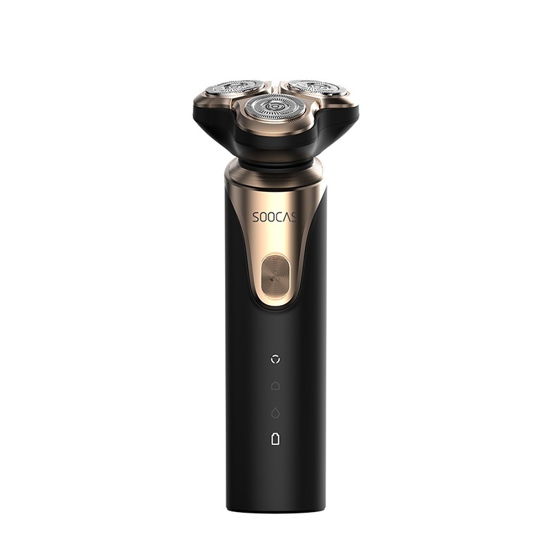 Xiaomi SOOCAS Linglang S3 бритва электрическая головка 360 градусов для мужчин стальная подвеска плавающая трехголовая электрическая бритва