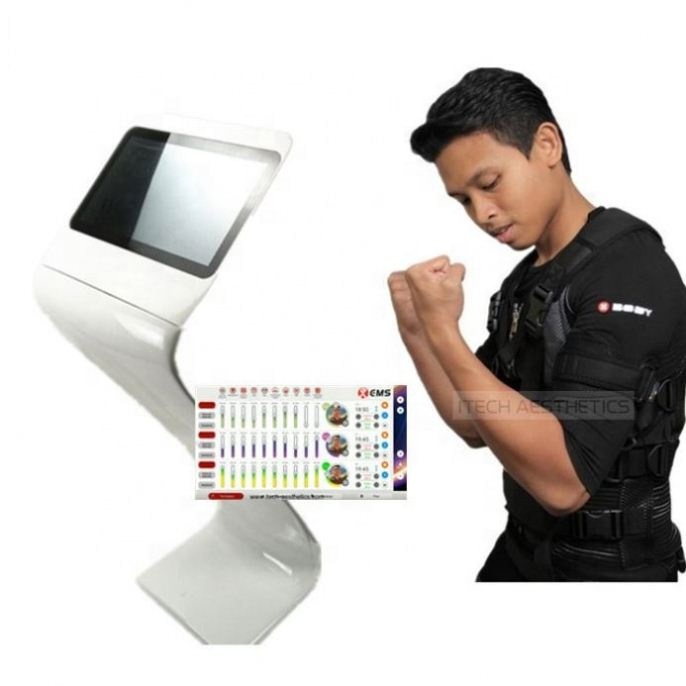 Wireless Wireless Ems Training Suit Ems Training Equipment Wireless Ems Fitness Machine For 12 People