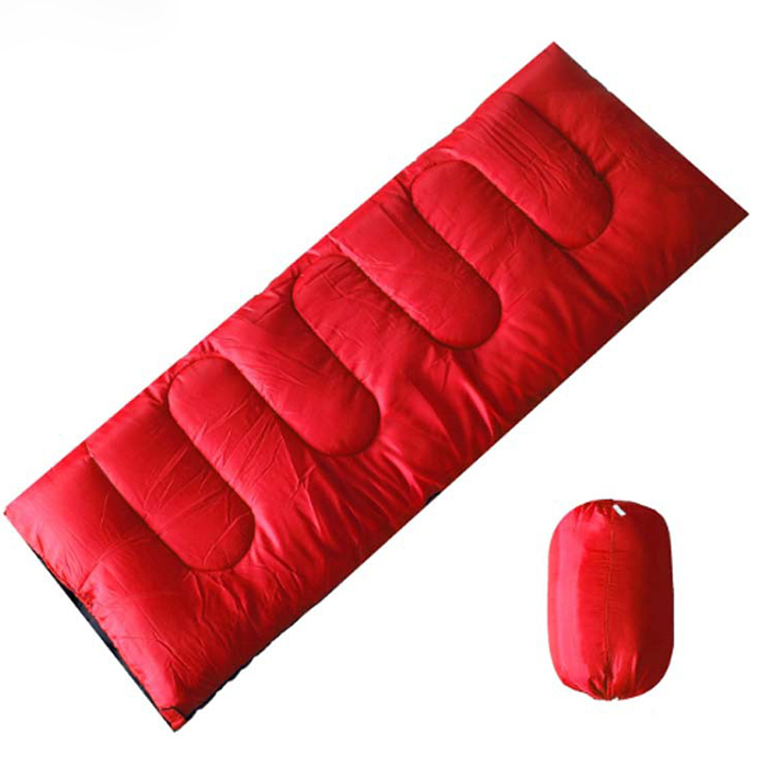 Breathable Outdoor Camping Hiking Portable Envelope Shape Waterproof Sleeping Bag For Adults