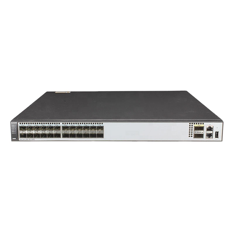 S6720-30C-EI-24S-AC 24 10GE SFP +, 2 40GE QSFP + порты, с 1 расширенным слотом и 1 600 Вт переключателями источника питания переменного тока