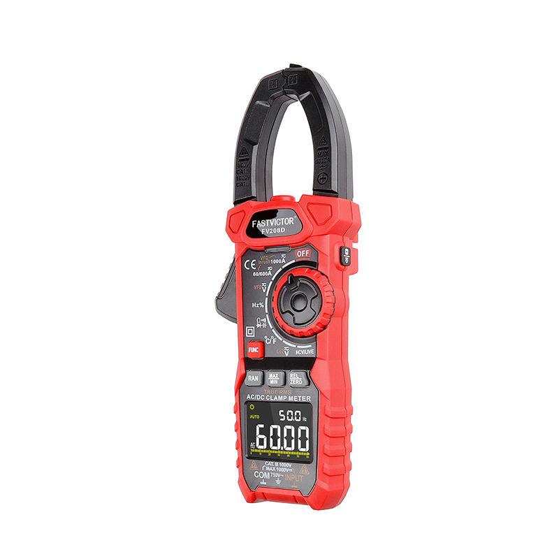 Factory direct sale high quality 6000 count AC/DC digital value clamp meter