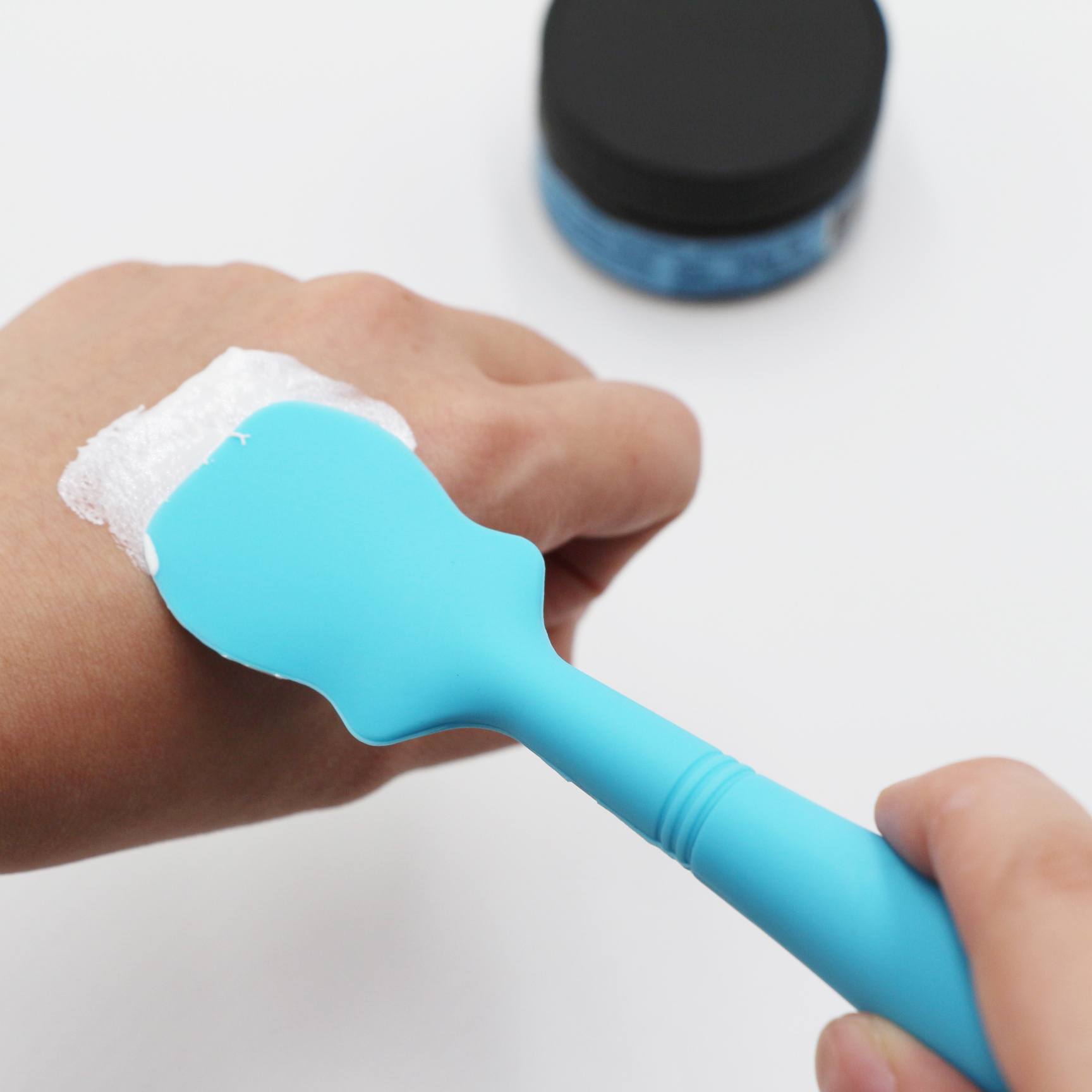 Yongli Oem Order Cosmetic Cream Translucent Spatula In Silicone Facial Mask Stick Mixing Spatulas Face