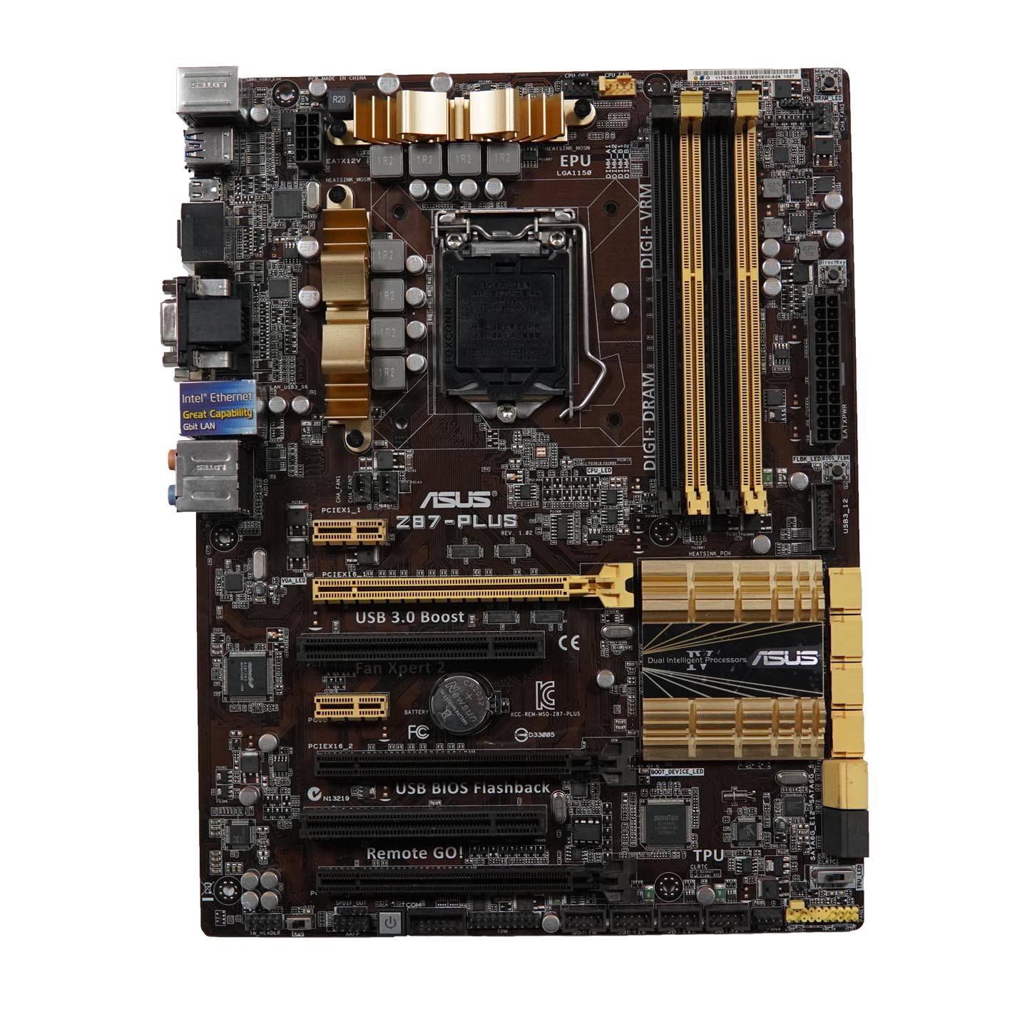 Новый бренд для ASUS Z87-PLUS офисном добыча материнская плата поддерживает DDR3 LGA1150 32 Гб