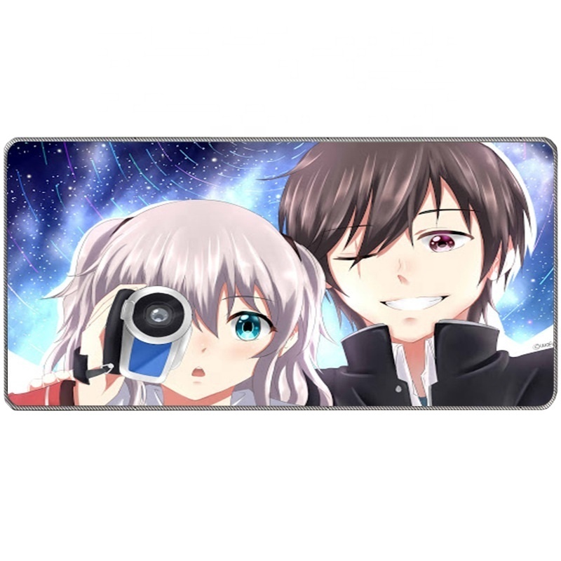 customised Anime Colorful Mousepad Gaming Mouse Pad for Computers Laptop Desktop Keyboard Consoles