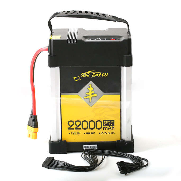 Умный аккумулятор Tattu 22000 мАч 44,4 в 15C 12S1P Lipo AS150U