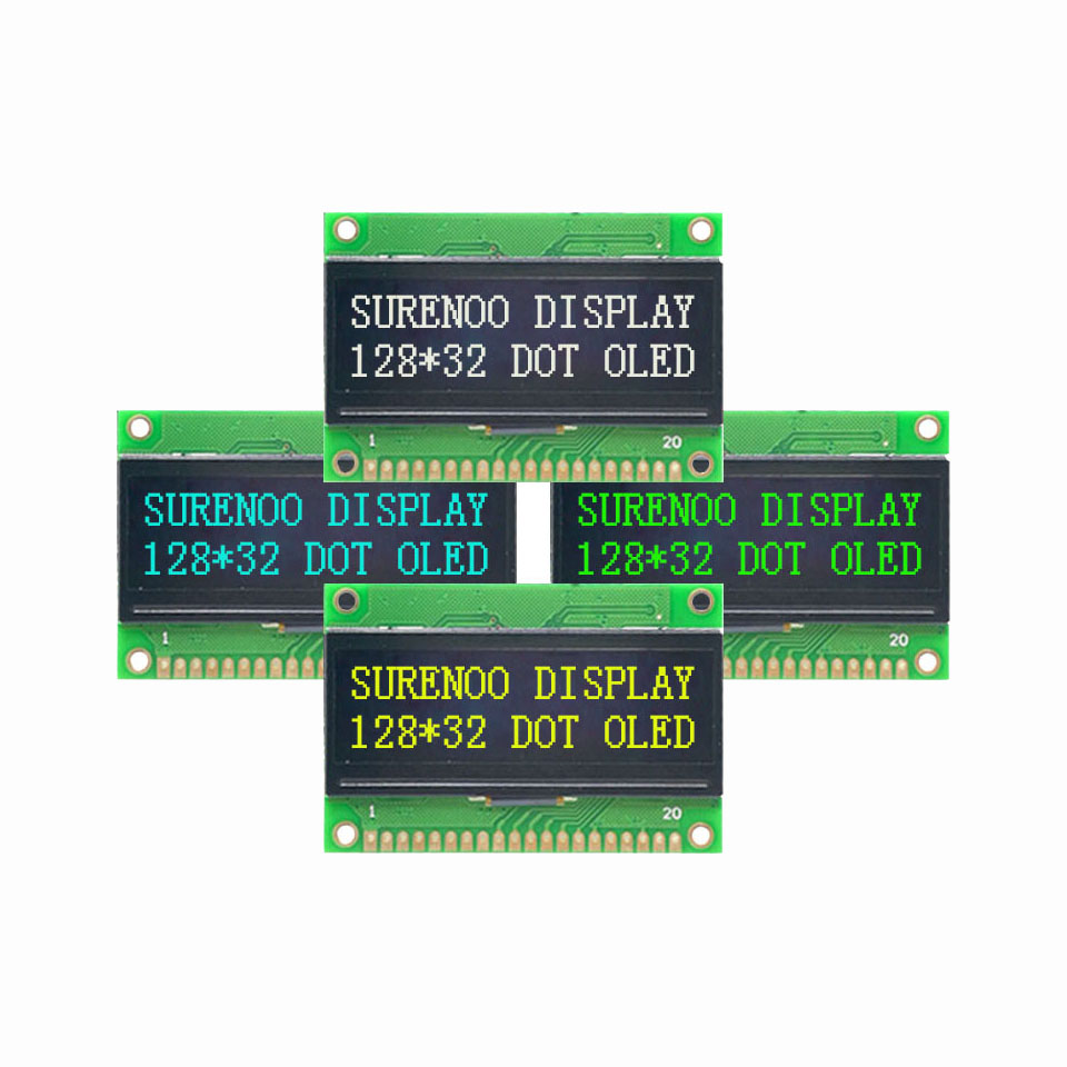 Реальный OLED-дисплей, 2,23 дюйма 12832 128*32 63.2X43.1 SSD1305, Параллельный Последовательный графический ЖК-модуль SPI I2C IIC, дисплей LCM, панель экрана