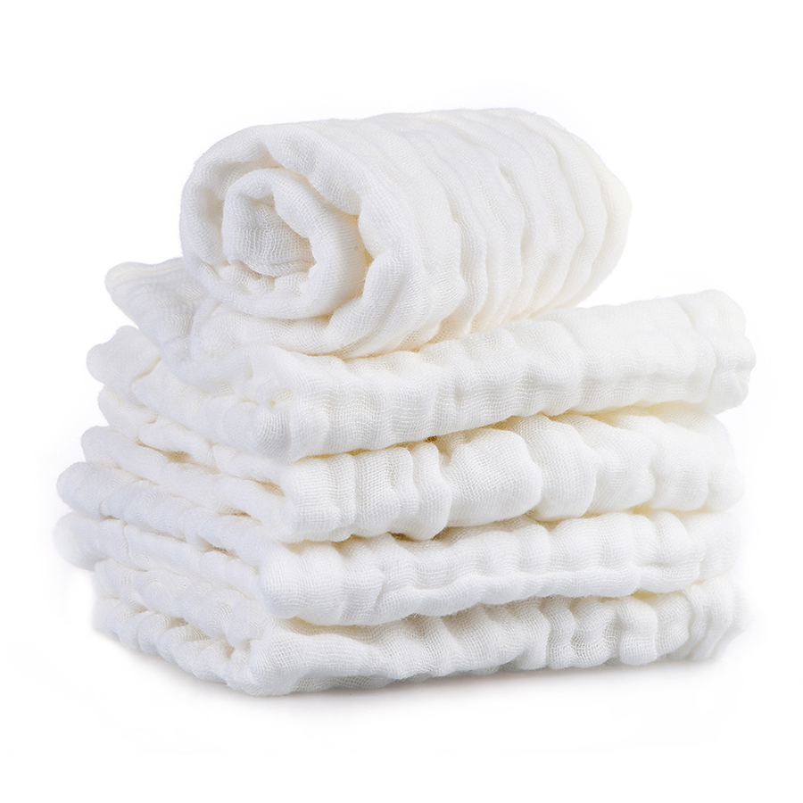 C1617 Newborn Baby Face Towel Reusable Washable Infant Wipes Baby Wash Body Cloth