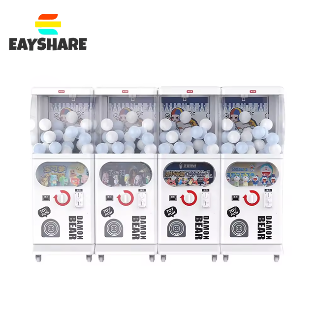 Toy Capsule Dispenser Commercial Arcade Game Gachapon Vending Machine Toys Gacha Bouncy Ball Gashapon Machines