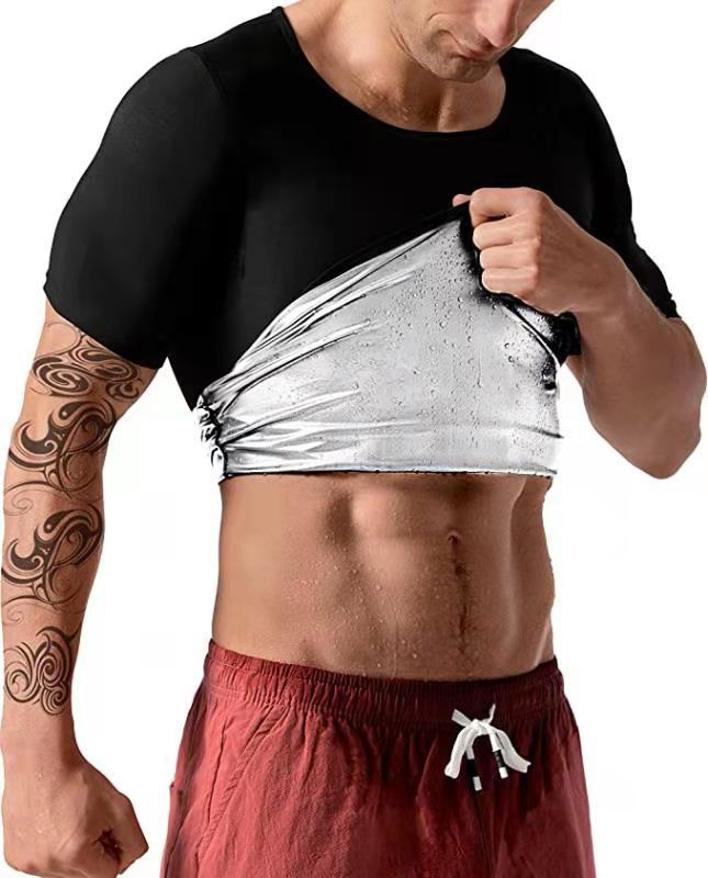 Weight Loss Running Wear - Slimming Vest Mens Vest Gym Wear Men's Body Shaper Vest