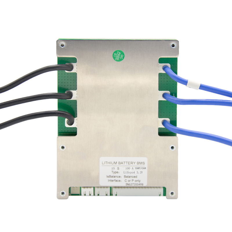 BMS 14S 15S 80a 100a 120a JBD smart bms эквалайзация с UART communication bms для литий-ионного аккумулятора