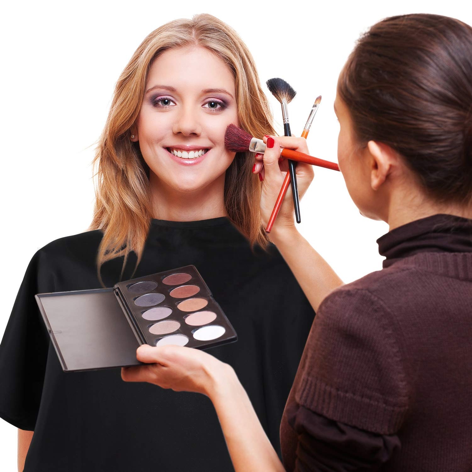 NEW Custom Makeup Cape Beauty Salon Barber Bib Smock Hair Dye Coloring Shampoo Cutting Styling Cape Aprons