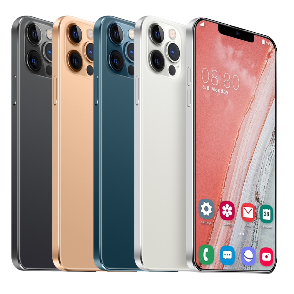 I12 Pro Max 12 Гб + 512 Гб 6,7 дюйма изысканный внешний вид высокая стоимость производительности новые игровые 4G 5G Android Мобильные телефоны