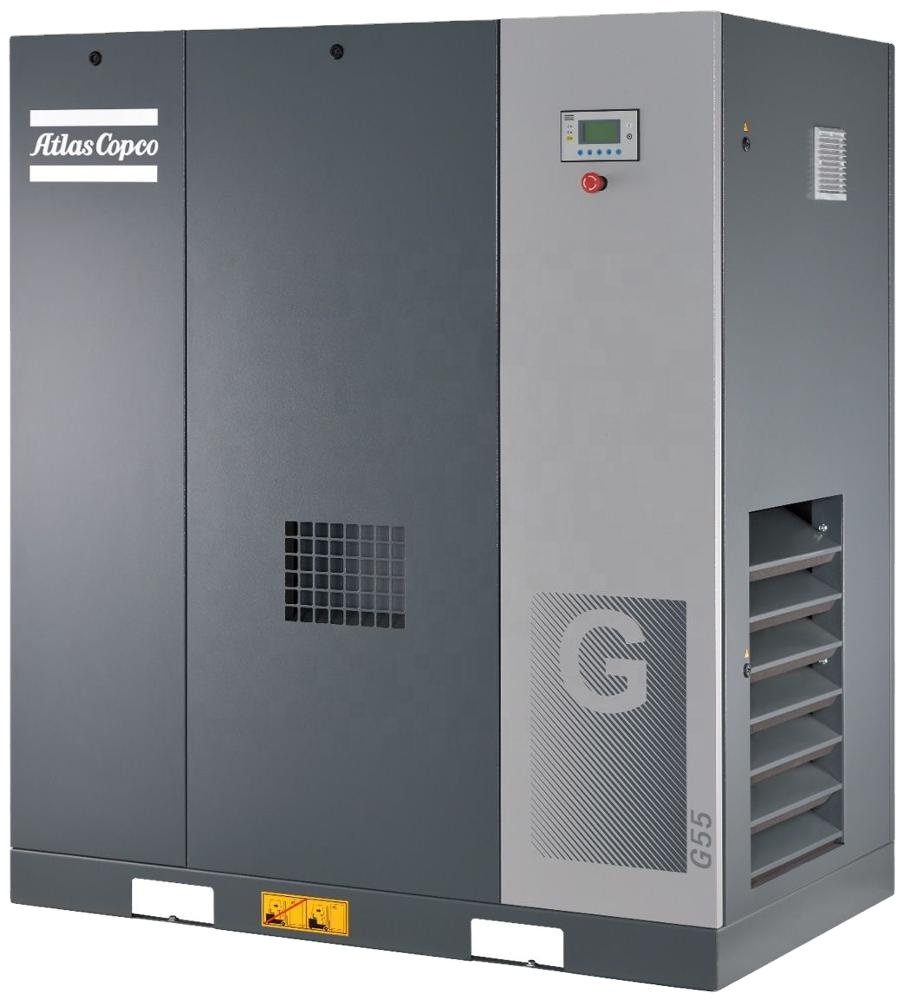 Винтовой воздушный компрессор Atlas + CopcoQ 15 кВт VSD 18 кВт 22 кВт VSD + 30 кВт 37 кВт Atlas + воздушный компрессор CopcoQ