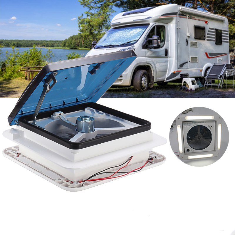 WSY OEM мотор 14 ''ce Сертифицированный 420 мм УФ-стойкий 12V электрический контроль крыши вентиляционный фургон вентилятор для RV