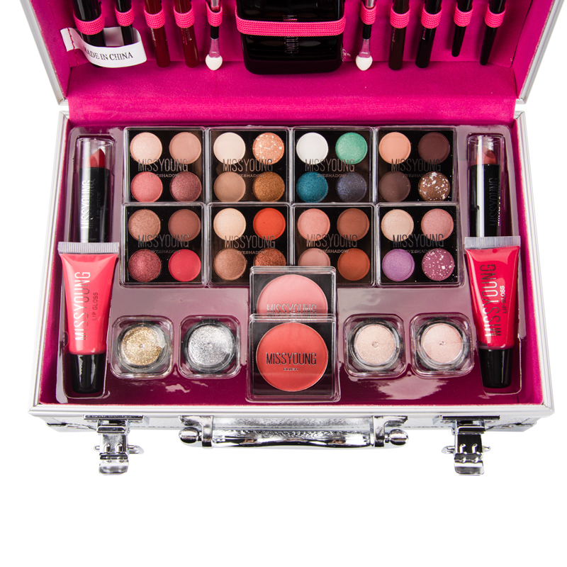 Professional Private Label Big Beauty Cosmetics Kit All In One Makeup Gift Set 133 colors Aluminum box Makeup Palette Set