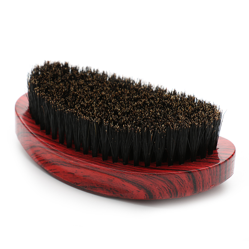 Hot sell factory high quality beech wooden beard brush for men