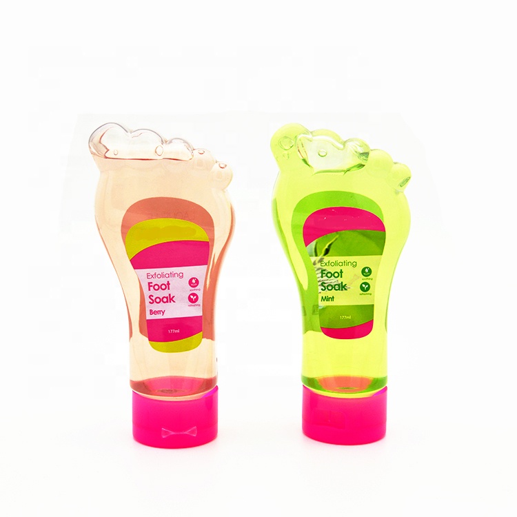 177ml OEM Private Label Natural Ingredients Mint Spa Exfoliating Liquid Pedicure Foot Soak
