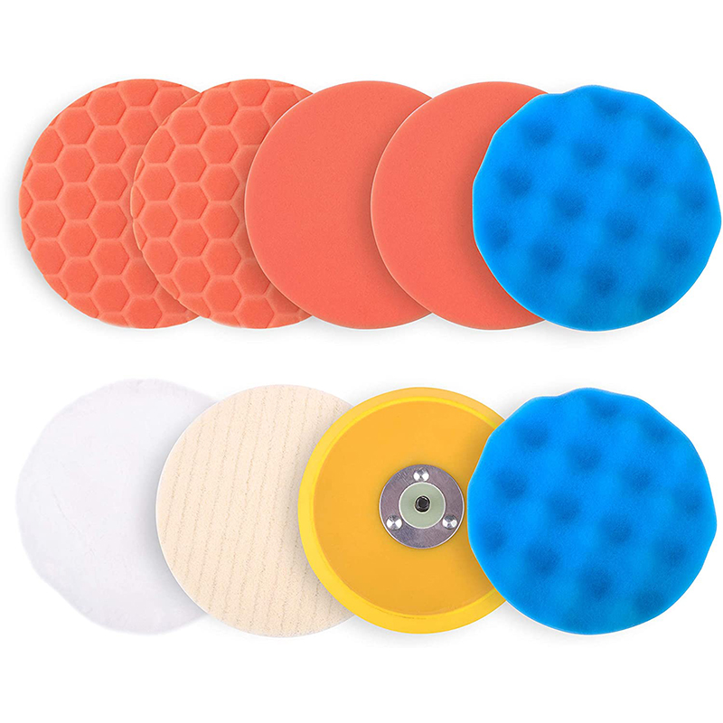 Reusable cleaning customized sponge car foam pads Used for all kinds of coat paints waxing