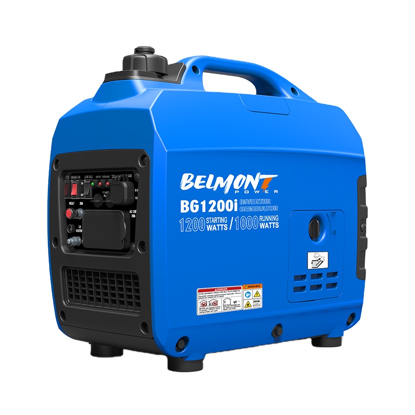 BG1200 лучший продавец 1,2 V 8.3A 1KW 1KVA 1.2KW Портативный тихий бензиновые генераторы инверторного типа цена