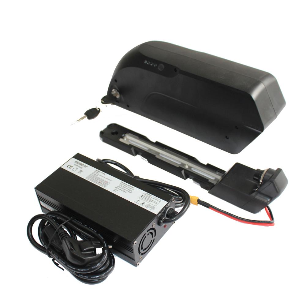 EU Duty Free 48V 12.5AH TigerShark Frame Case Battery lithium ion battery with 5A Charger