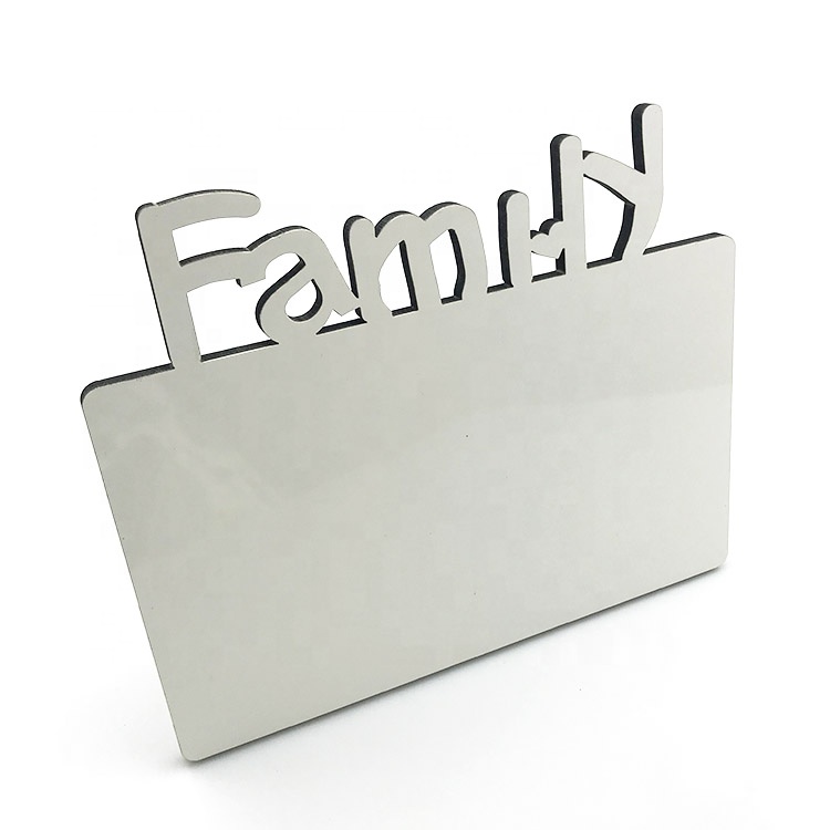 Sublimation wood fram decor photo printable picture frame wood wall home decoration