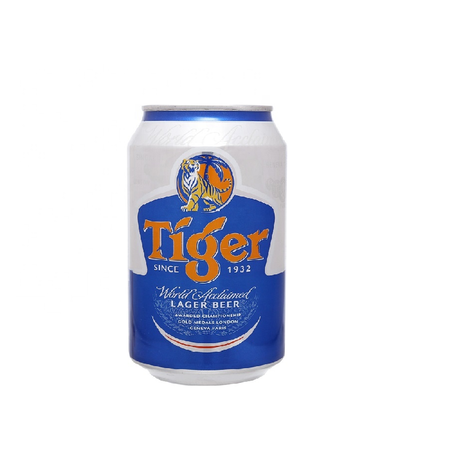 Пивная банка Tiger 330 мл x 24 банка