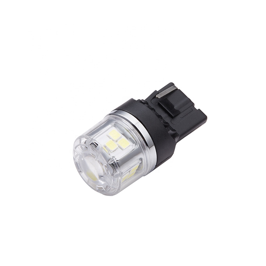 Eklight G4 halogen bulb size T20 T25 3157 1157 7443 Amber white switchback led light for cars