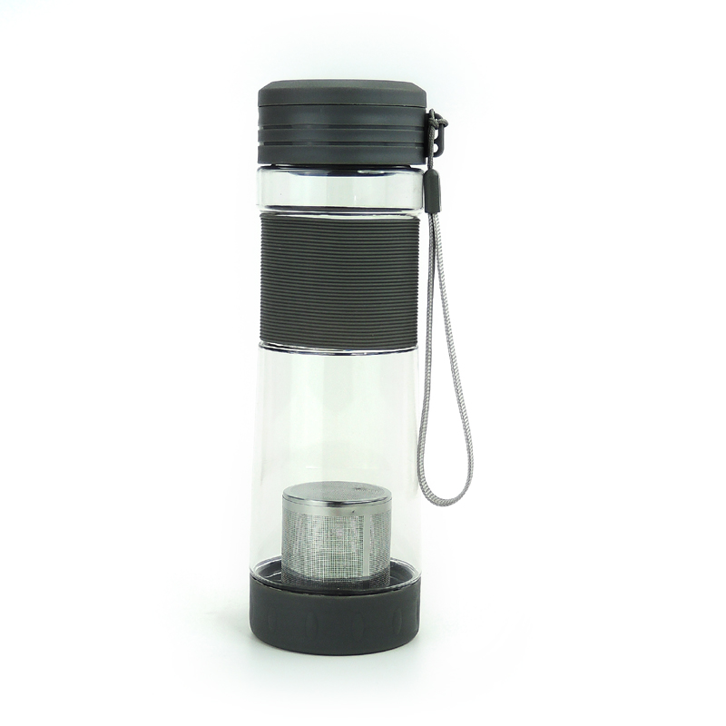 Manufacturer BPA Free Plastic Drink Bottles with Fruit Filter Juice Cup