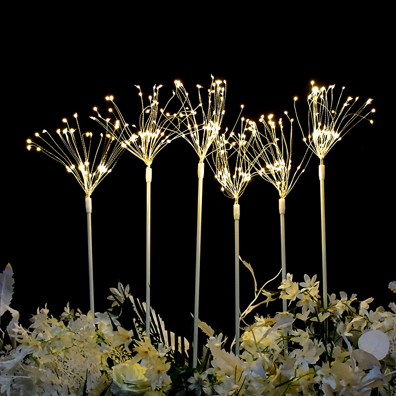 New arrive firework lamp Starry Night light for wedding centerpiece decoration