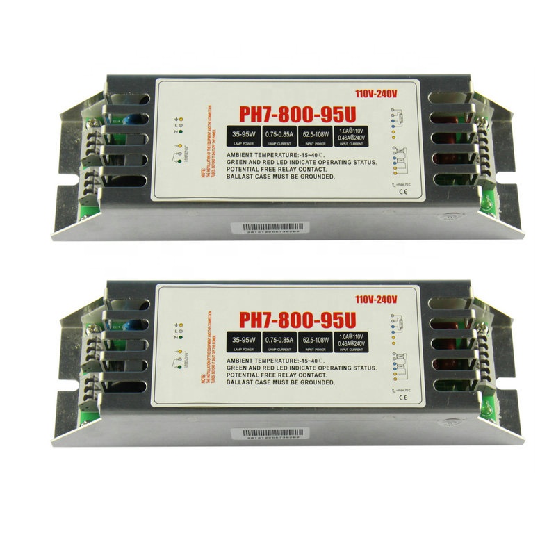 AC110V-240V балласт PH7-800-95U 800mA высокий выход Электрический трансформатор Хо УФ лампа Электронный балласт для системы вентиляции и кондиционирования