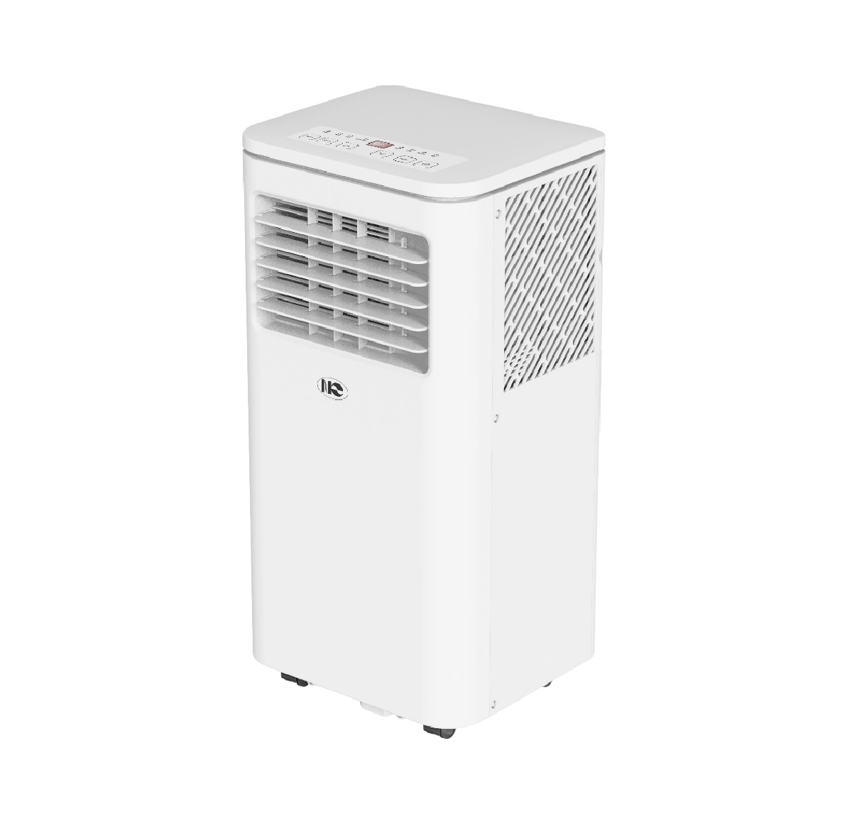 9000 BTU Portable mobile mini ac intelligent microcomputer system remote control groove fan air conditioner for home