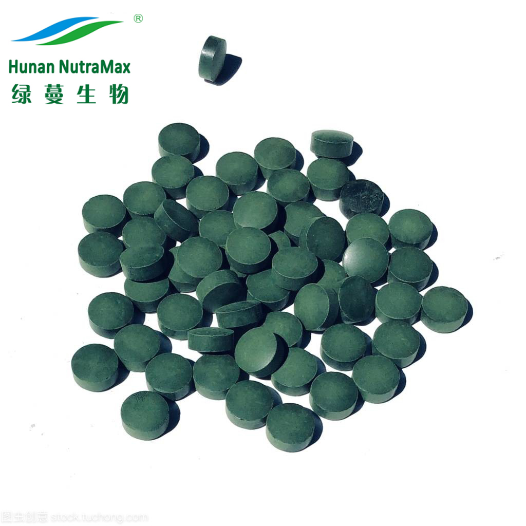 Spirulina Chlorella Tablets 250mg 500mg Spirulina Alge Tablets