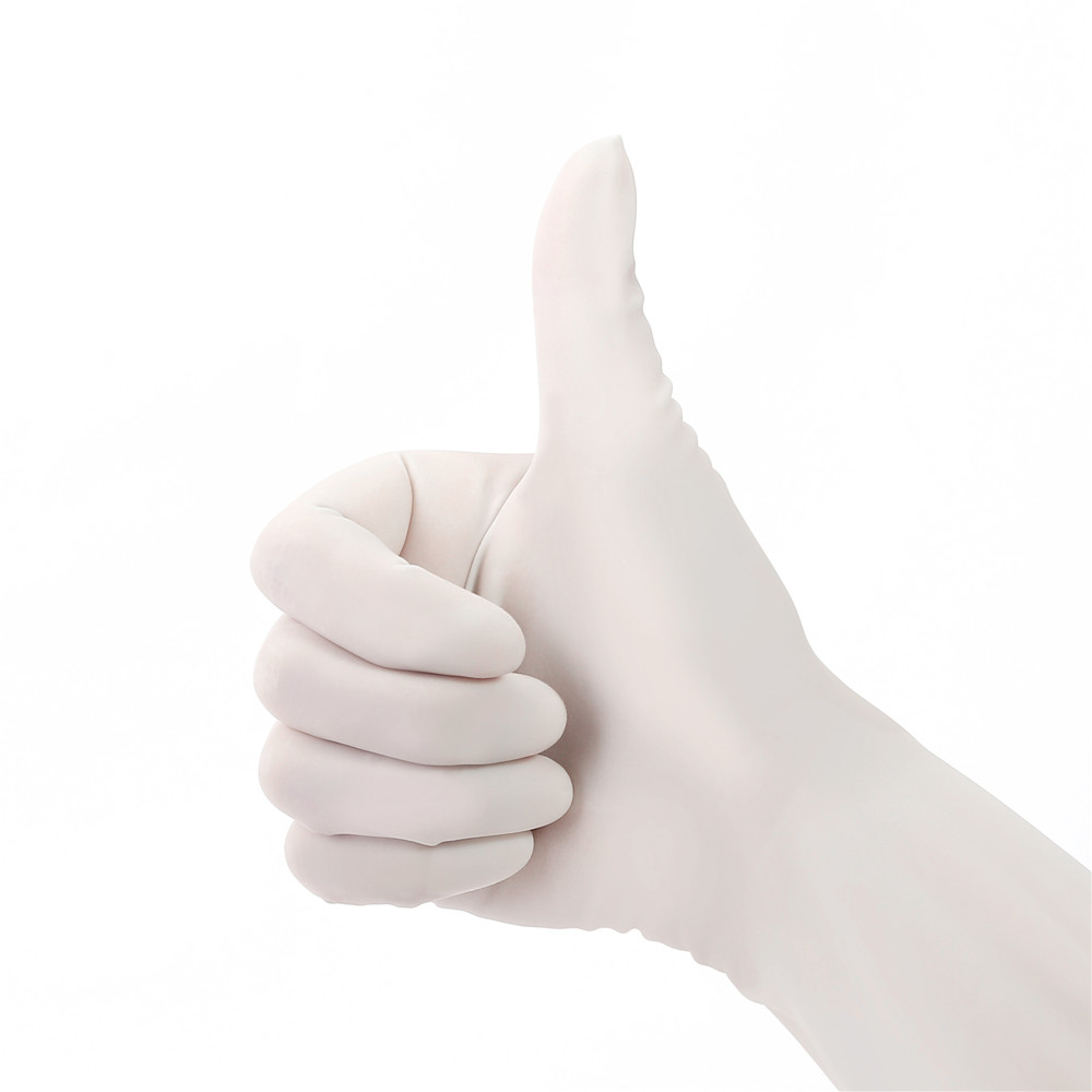 Hospital doctor surgical sterile latex powder free gloves