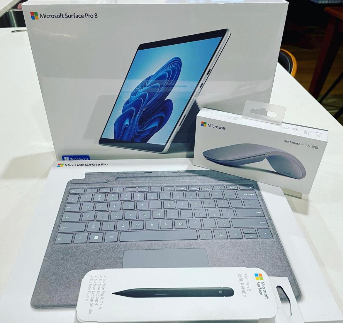 SPLASH SALES ORIGINAL FOR-Microsofts Surface Pro 8 2 In 1 Core i7 16GB 512GB 13inch