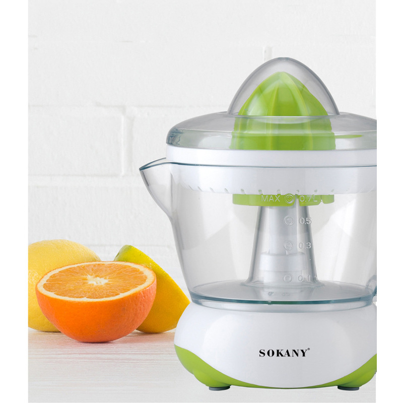 Zogifts SOKANY 0.7L 40W Citrus Juicer Hand Press Electric Orange