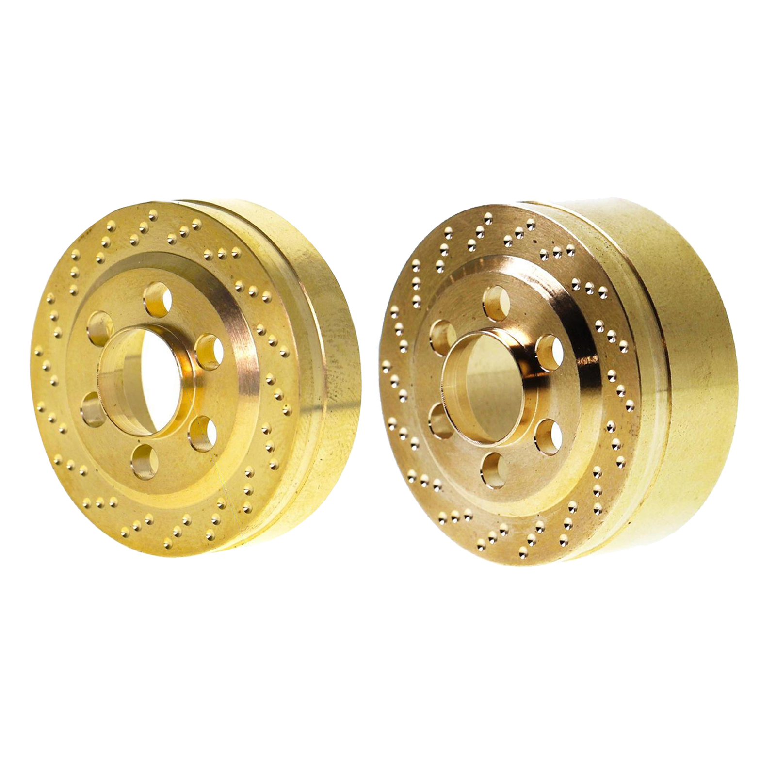 Заводская поставка, латунные 1,9/2,2 "колесные диски, обновленные детали, SCX10 TRAXXAS 4 wpl d12 1/10 RC Гусеничный автомобиль, игрушечные колеса