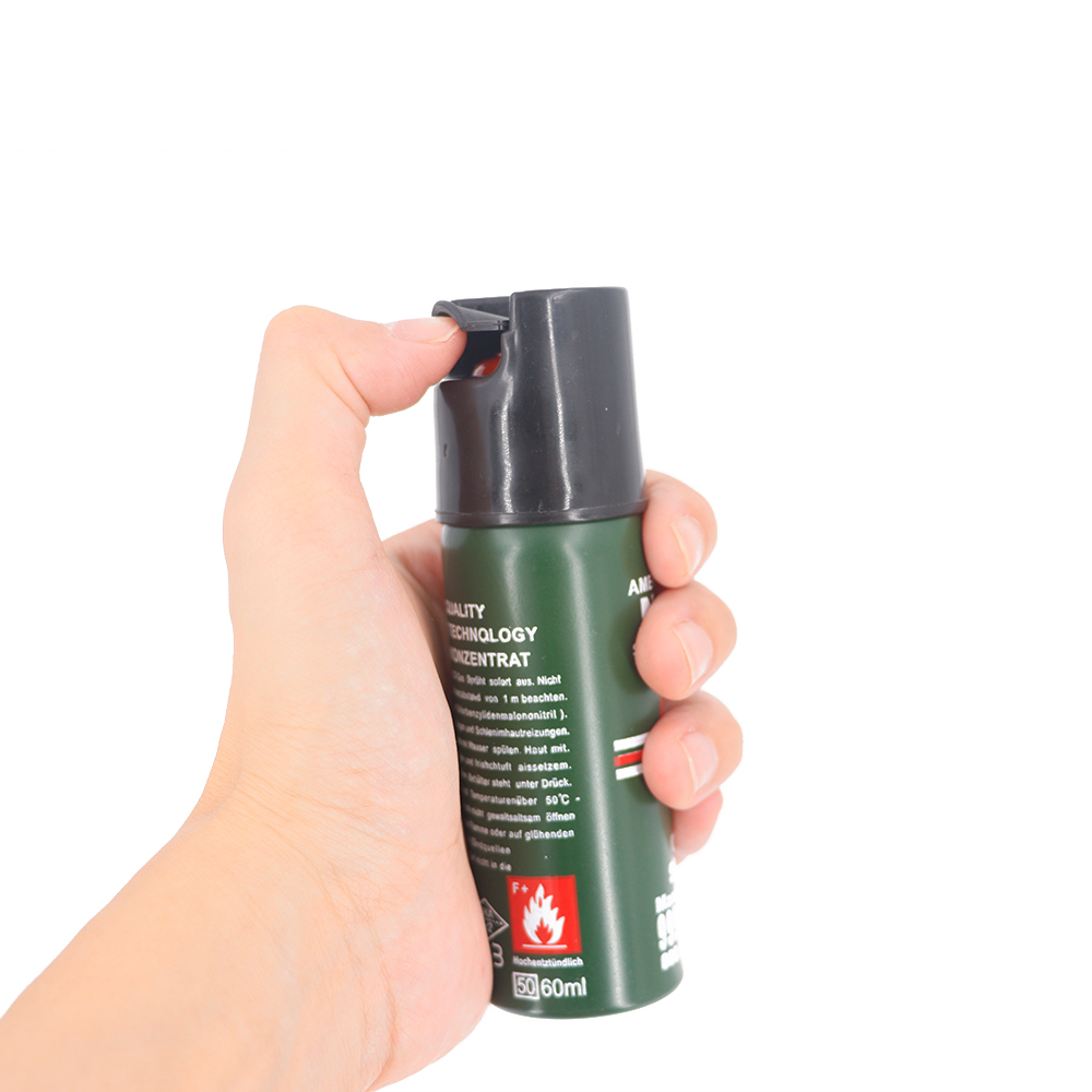 Lipstick Type Pepper Spray Personal Protection Self Defense Product Anti Attack Gas Pimienta Shell Bottle Keychains