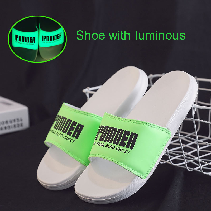 Hot Selling Boost Slides Unisex Custom Slide Luminous Custom Logo House Slippers Custom Slides Women
