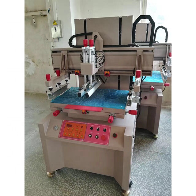 Flat trademark Fully automatic screen printer non-woven bag not dry adhesive printing press
