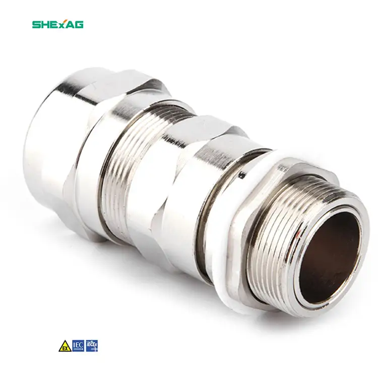 SANHUI m16 explosion proof armored cable gland for Ex d environment