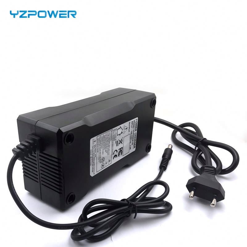 YZPOWER 42V 4A 4.5A 5A литий-ионный аккумулятор зарядное устройство для 36v зарядное устройство для Segway