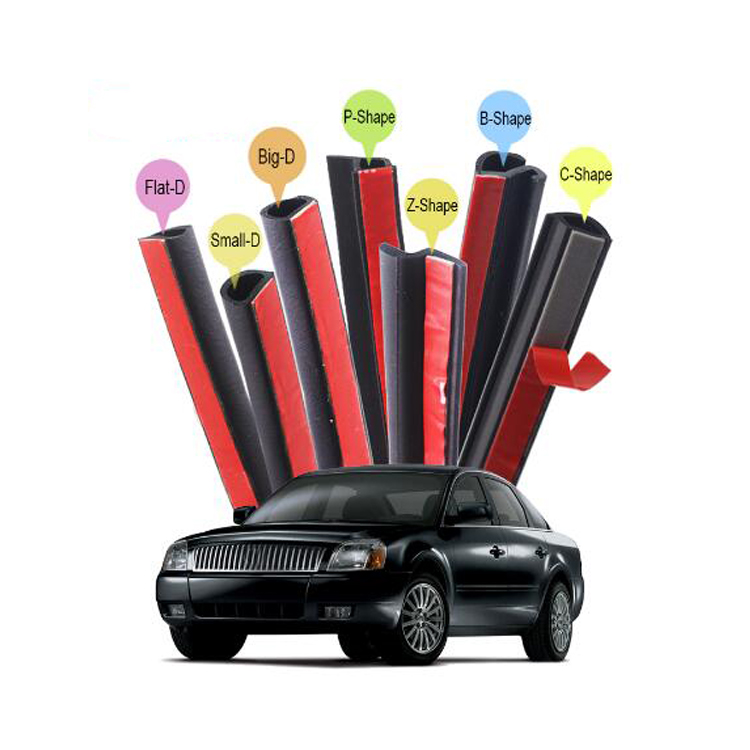 Rubber Weatherstrip Sealing Seal Trim Car Seal Strip For Mercury Montego Mystique Sable Tracer