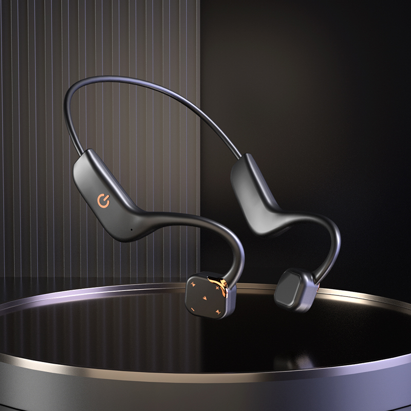 Waterproof Bone Conduction Headphones, Open Ear Headsets, Wireless Earbuds, HD Call Ear Hook, Sport Earphones, BT5.3