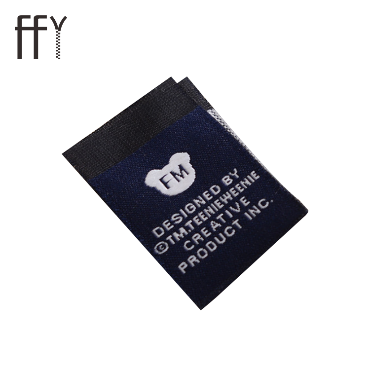 Manufacturer Customize Design Fashion Cloth Woven Labels For Clothing Garment