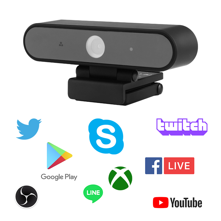 Ноутбука, настольного компьютера USB 2,0 HD веб-камера Веб-камера 1080p с микрофоном для компьютера ПК