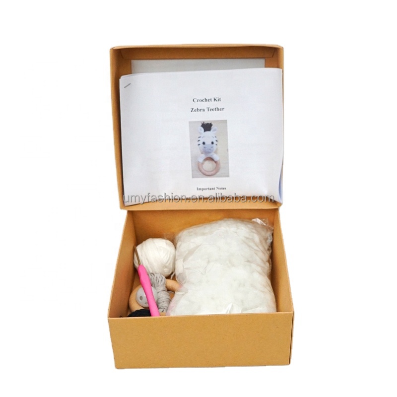 DIY Crochet KitsToy Handmade Gift for Birth Baby Party