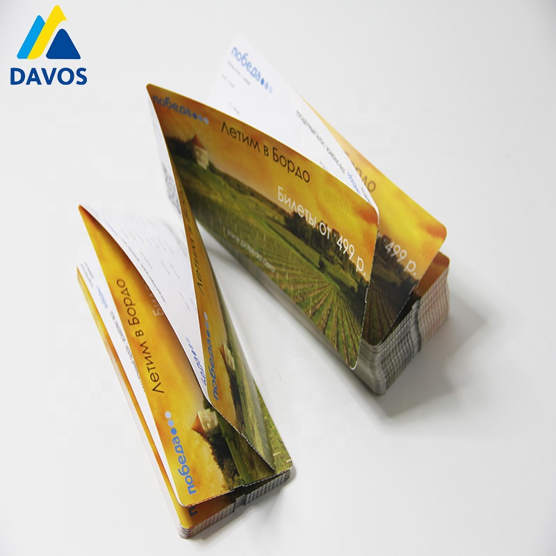 Wholesale High Quality Customized Airline Boarding Pass